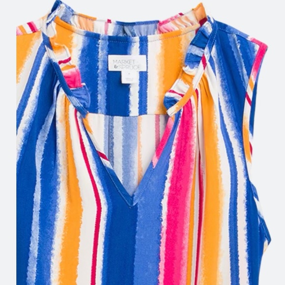 Jeanie Ruffle Detail Dress NWT - Picture 1 of 4